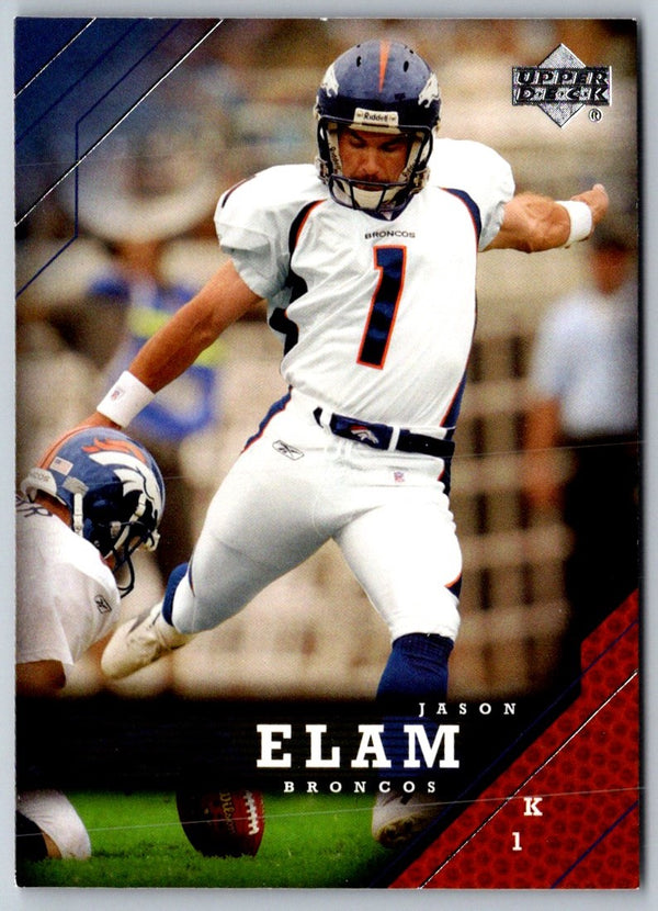 2005 Upper Deck Jason Elam #198