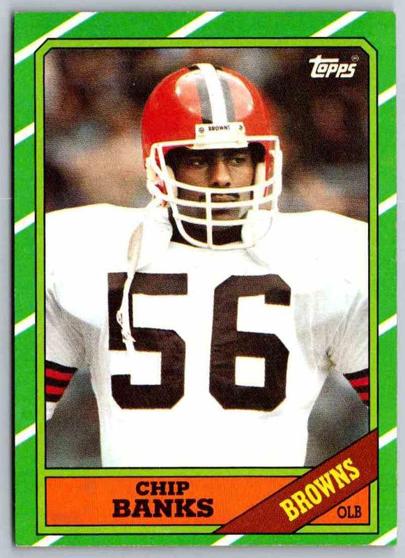 1986 Topps Chip Banks #196