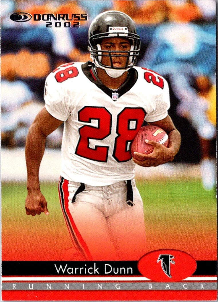 2002 Donruss Warrick Dunn