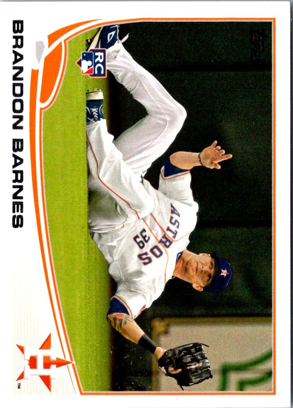 2013 Topps Brandon Barnes #654 Rookie