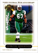 2005 Topps Dewayne Robertson