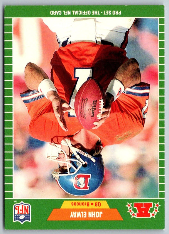1989 Pro Set John Elway #100A