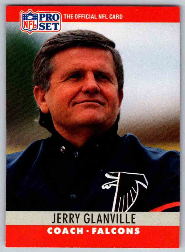 1990 Pro Set Jerry Glanville #38