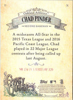 2017 Topps Gypsy Queen Chad Pinder #134 Rookie