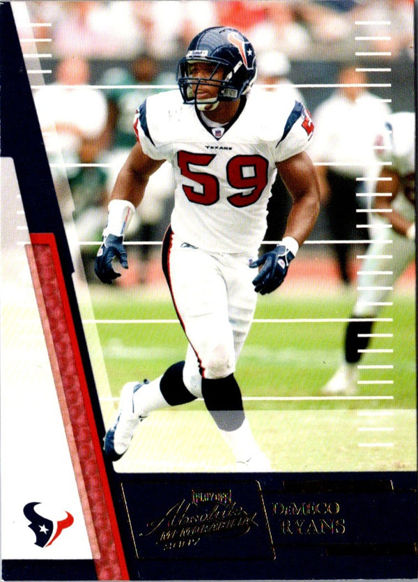2007 Playoff Absolute Memorabilia DeMeco Ryans #118