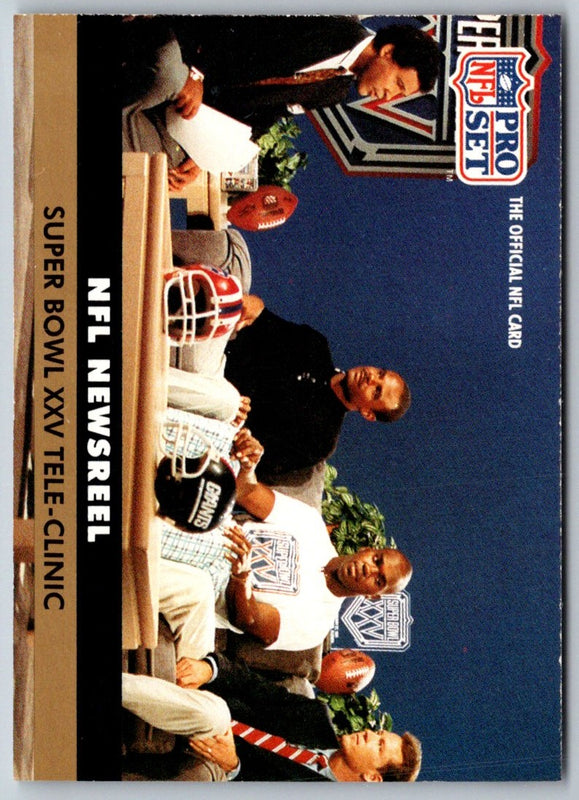 1991 Pro Set Super Bowl #349