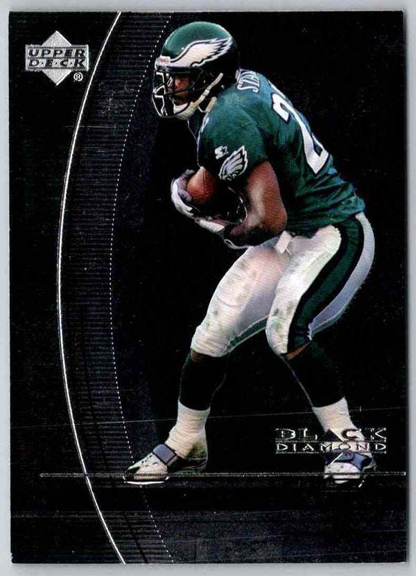 1999 Upper Deck Black Diamond Duce Staley #80