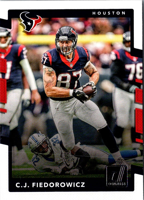 2017 Donruss C.J. Fiedorowicz #182