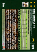 2007 Topps Eric Weddle