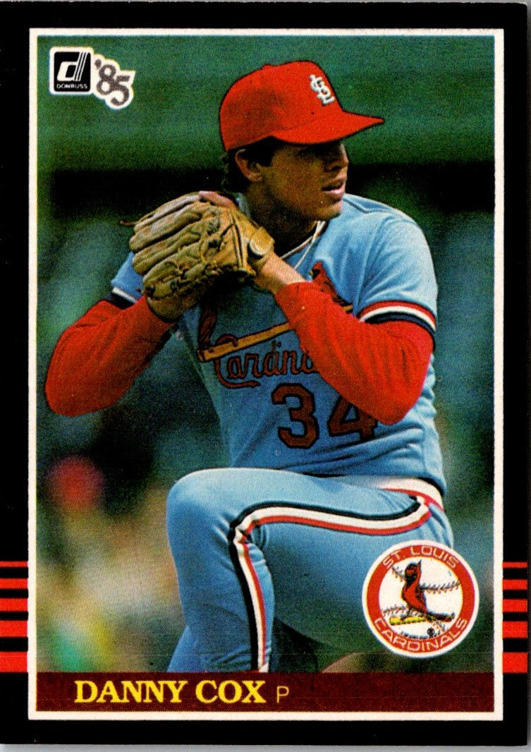 1985 Donruss Danny Cox