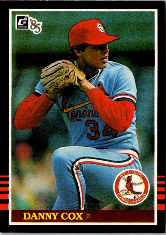 1985 Donruss Danny Cox #571