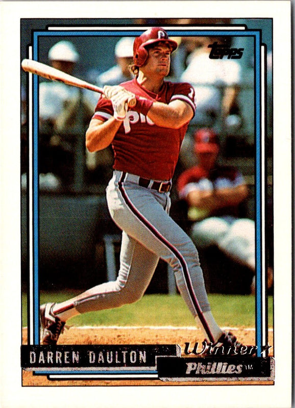 1992 O-Pee-Chee Darren Daulton #244
