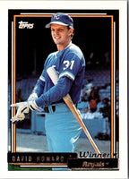 1992 Topps David Howard #641