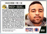 1992 Proset Chuck Webb #810