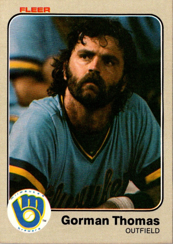 1983 Fleer Gorman Thomas #48