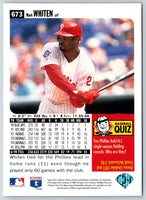 1996 Collector's Choice Mark Whiten #673