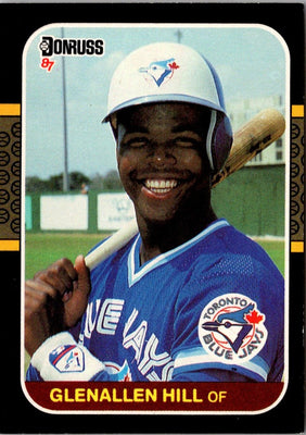 1987 Donruss Glenallen Hill #561 Rookie