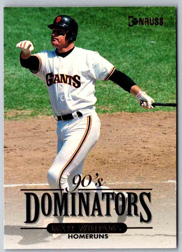1993 Donruss Matt Williams #4 OF 10
