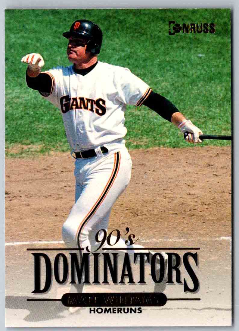 1993 Donruss Matt Williams