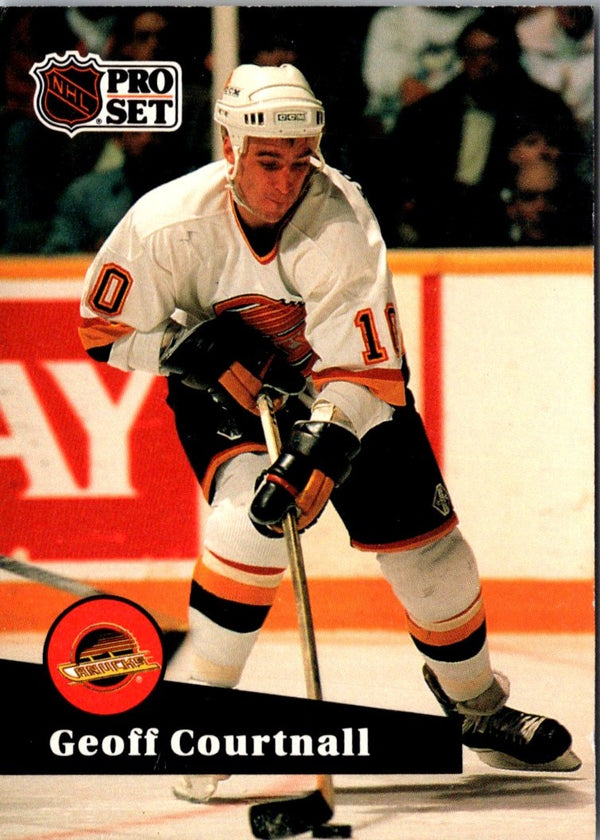 1991 Pro Set Geoff Courtnall #245