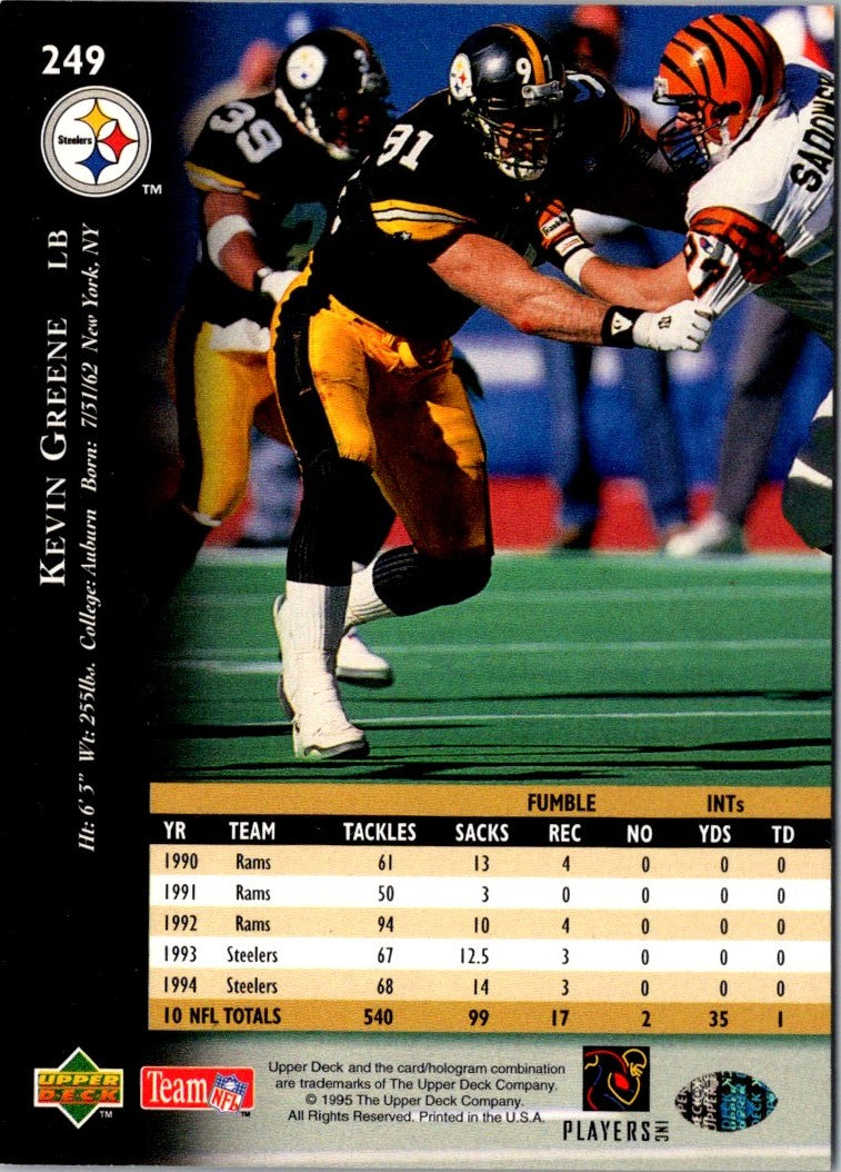 1995 Upper Deck Kevin Greene