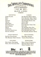 2012 Topps Allen & Ginter Alex Liddi #260 Rookie