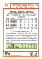 1992 Topps Steve Chiasson #37