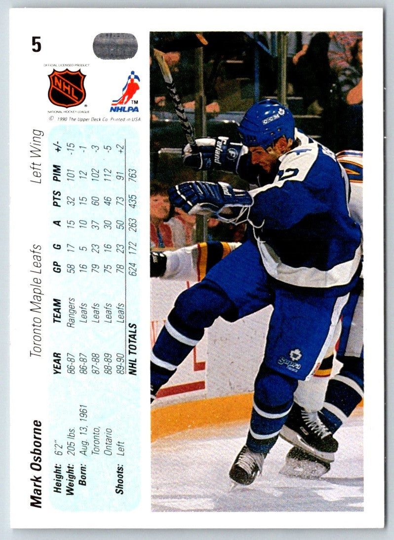 1990 Upper Deck Mark Osborne