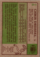 1984 Topps Chris Dressel #78 Rookie