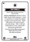 2012 Topps Magic Tony Romo