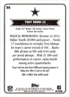 2012 Topps Magic Tony Romo #99