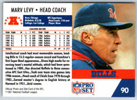 1992 Proset Marv Levy #90