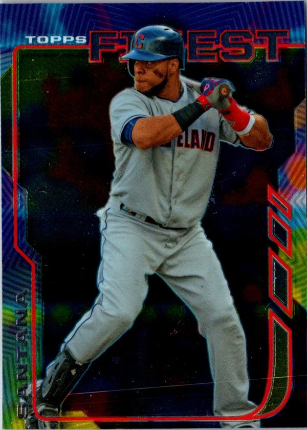 2014 Finest Carlos Santana #87