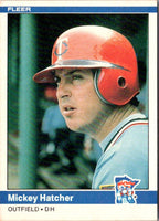 1984 Fleer Mickey Hatcher #566