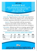 2008 Bowman Prospects Ronnie Ray