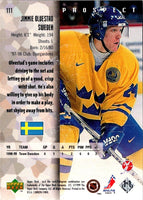 1998 Upper Deck Black Diamond Jimmie Olvestad #111 Rookie