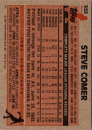 1983 Topps Steve Comer