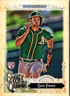 2017 Topps Gypsy Queen Chad Pinder #134 Rookie