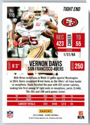 2015 Score Vernon Davis