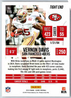 2015 Score Vernon Davis #115