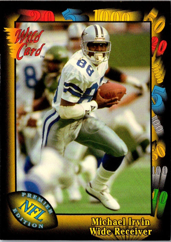 1991 Wild Card Michael Irvin #95