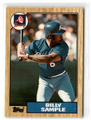1987 Topps Tiffany Billy Sample