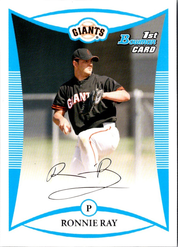 2008 Bowman Prospects Ronnie Ray #BP104