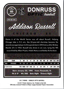 2017 Donruss Optic Addison Russell