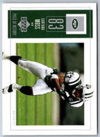 2002 UD Piece of History Santana Moss #68