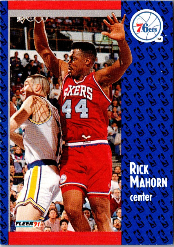 1991 Fleer Rick Mahorn #156