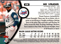 2001 Finest Mo Vaughn #108