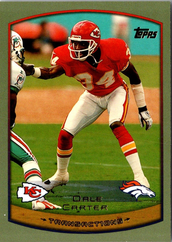 1999 Topps Dale Carter #259