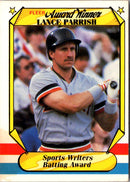 1987 Fleer Award Winners Lance Parrish