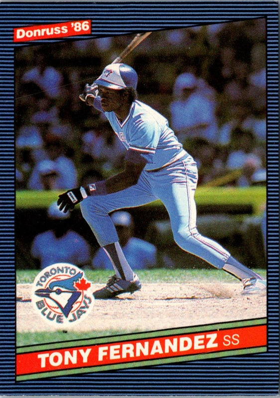 1986 Donruss Tony Fernandez #119